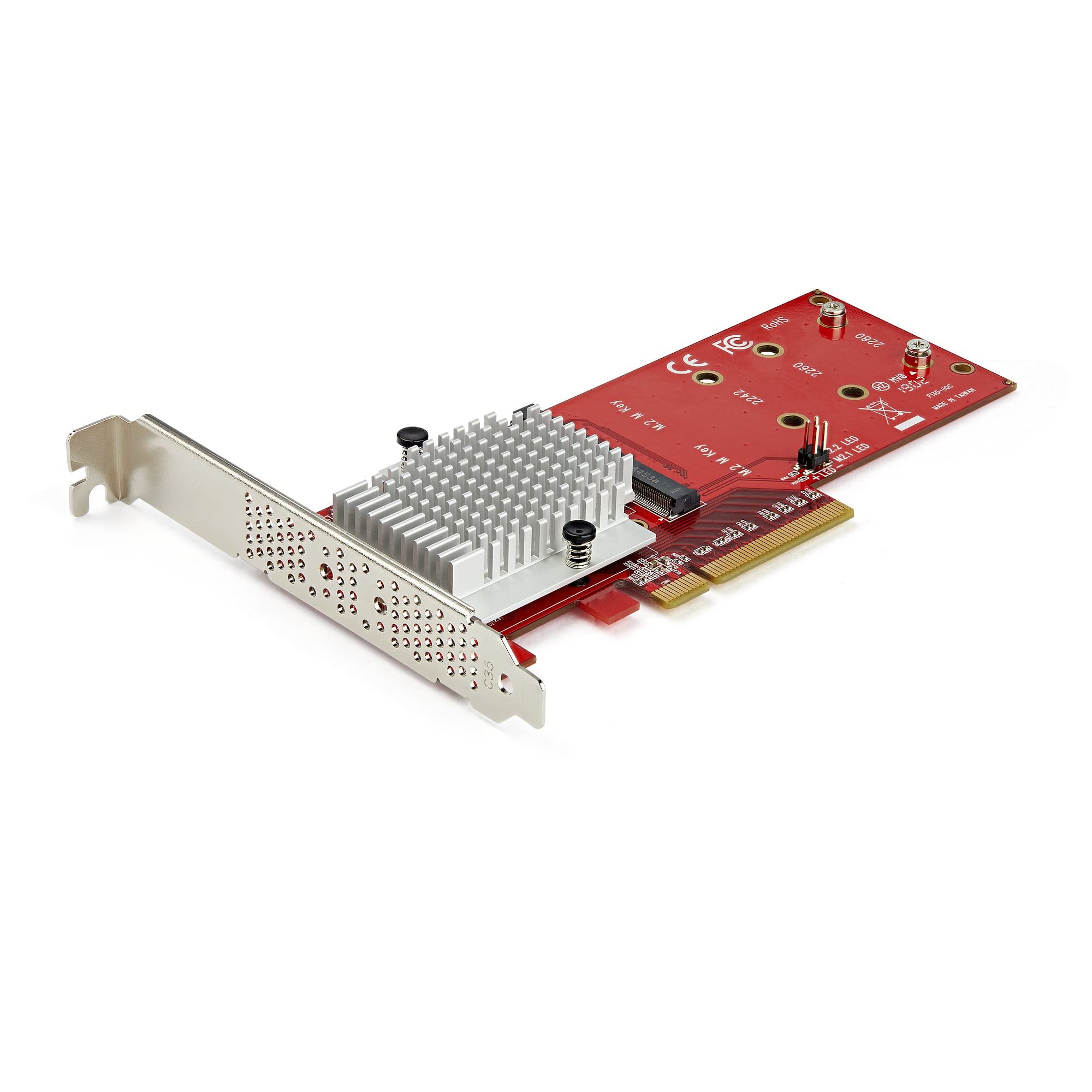Startech.com Adattatore PCI Express 3.0 x 8 per SSD M.2 NVMe
