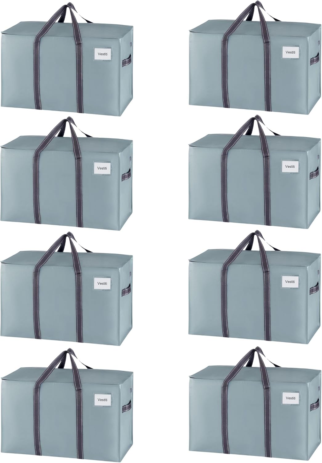 Set 8 Borse da Trasloco Grandi, Azzurro