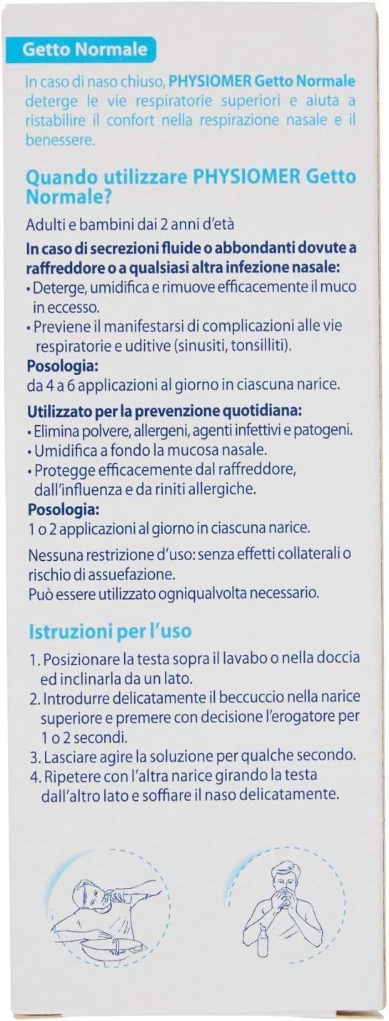 Physiomer Spray Nasale Getto Normale 135ml - immagine 4
