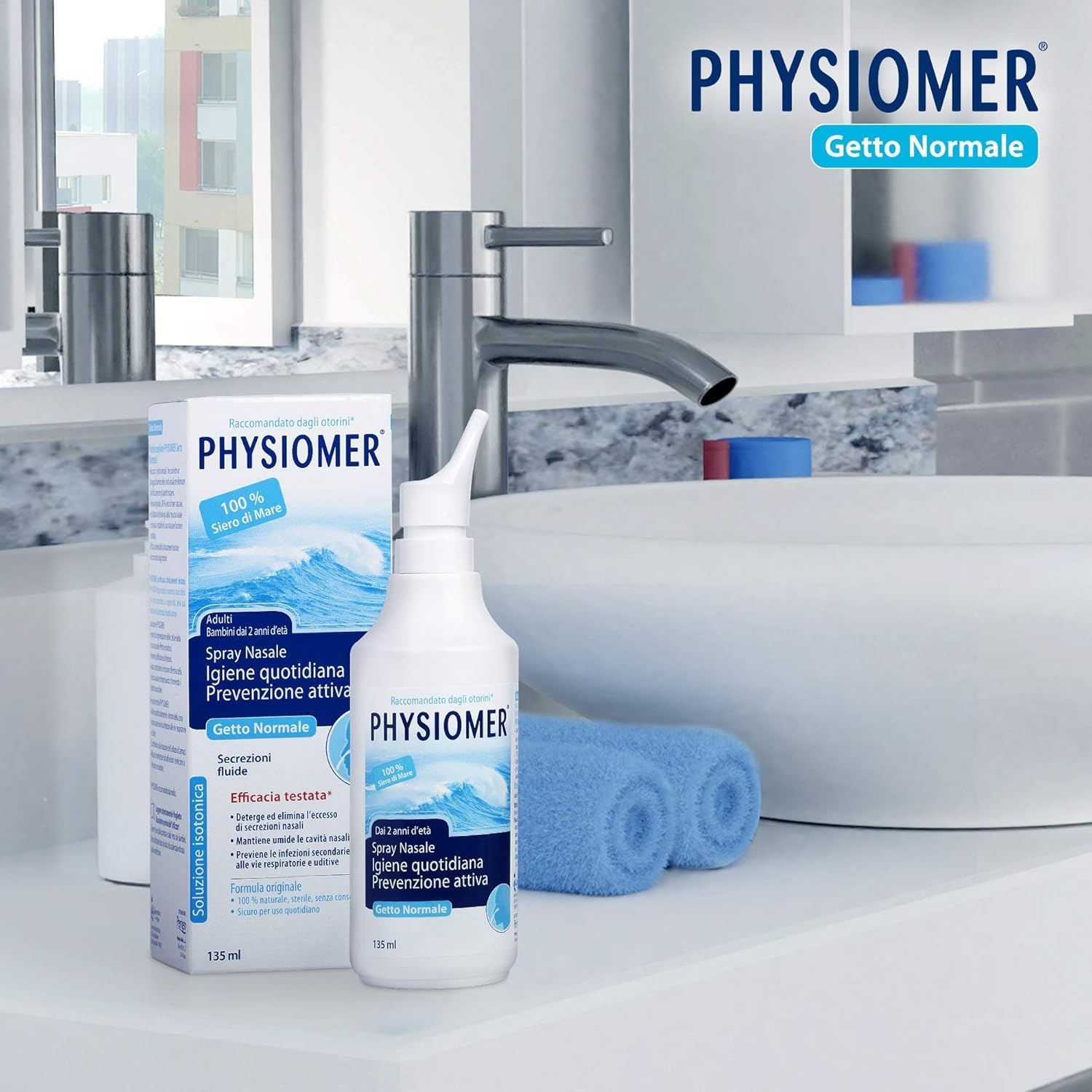 Physiomer Spray Nasale Getto Normale 135ml - immagine 7