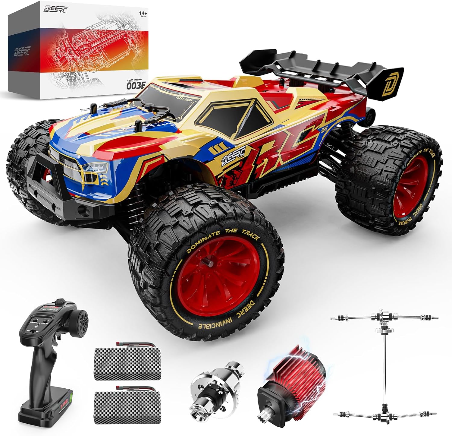 DEERC Auto di controllo remoto, - immagine 1