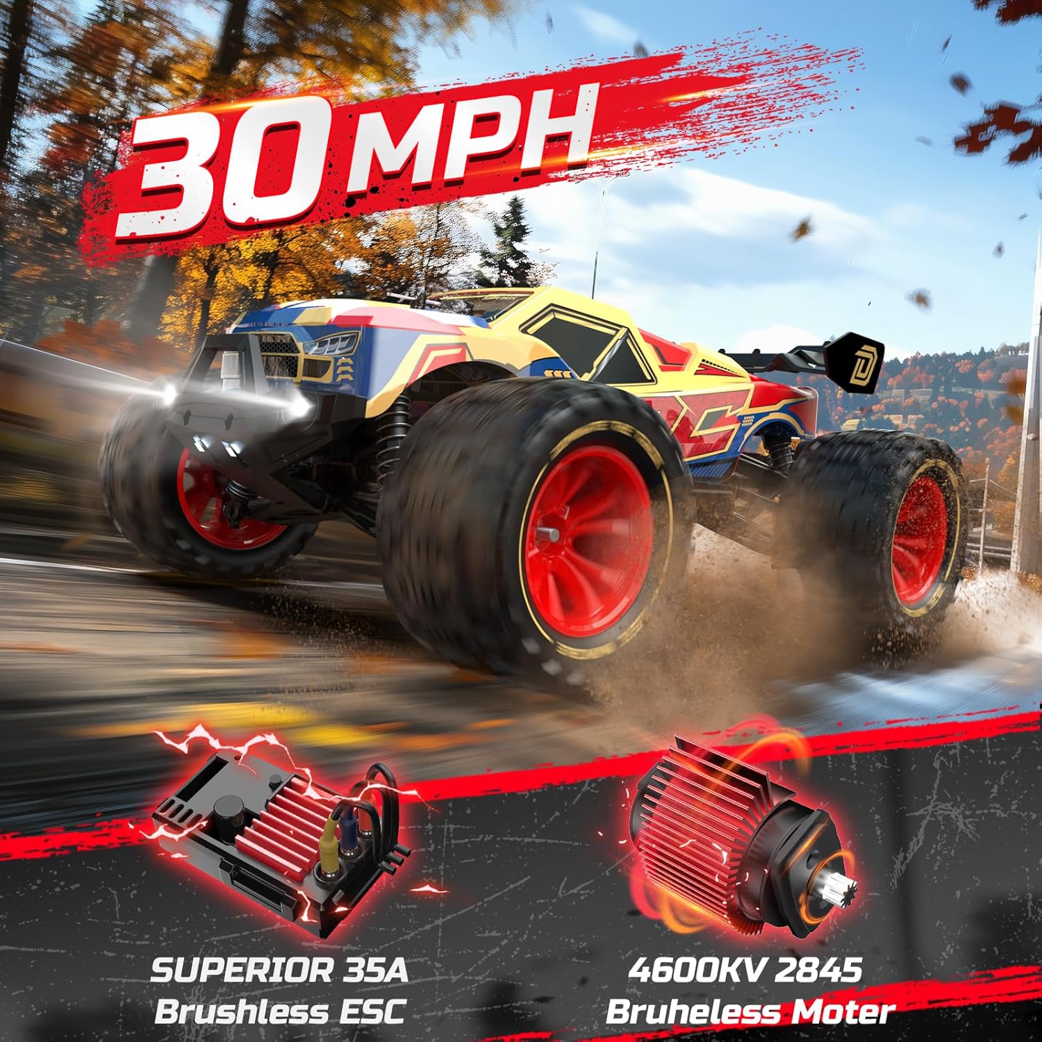 DEERC Auto di controllo remoto, - immagine 6