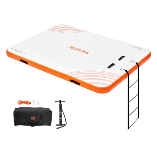 VEVOR Pontile Galleggiante Gonfiabile 8x6 Piedi