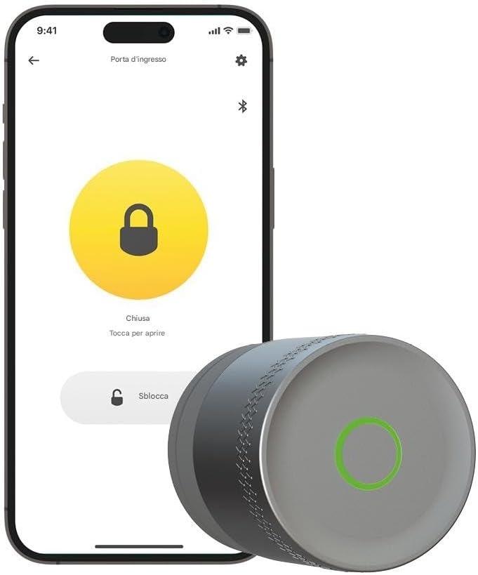 Yale Linus Smart Lock L2 Lite Argento - immagine 1