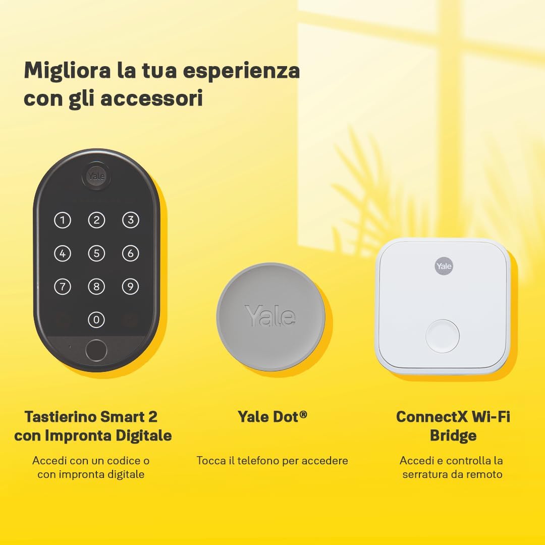Yale Linus Smart Lock L2 Lite Argento - immagine 9