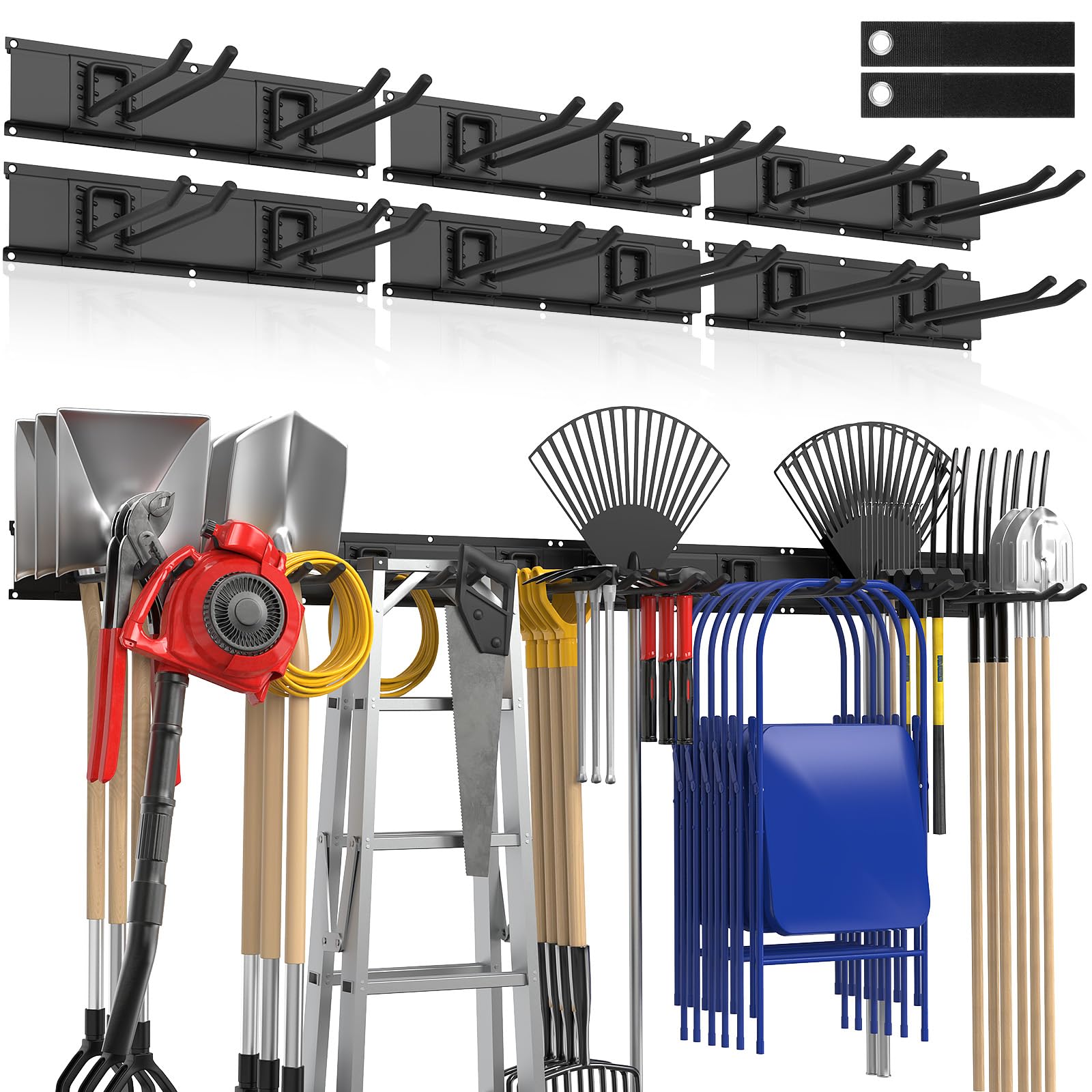 Housolution Organizzatore Attrezzi Giardino 96" - 20 Pezzi