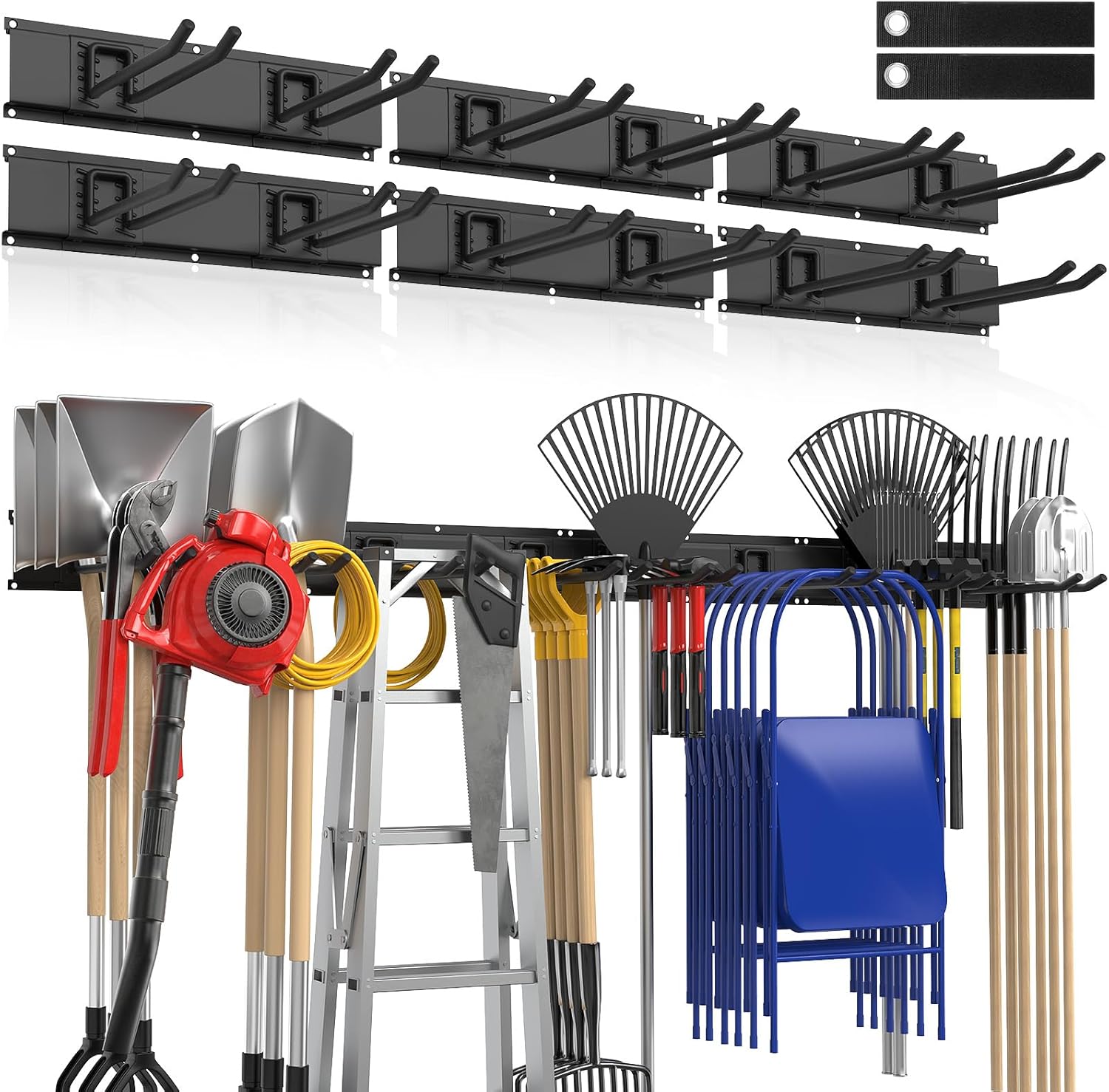 Housolution Organizzatore Attrezzi Giardino 96" - 20 Pezzi - immagine 1