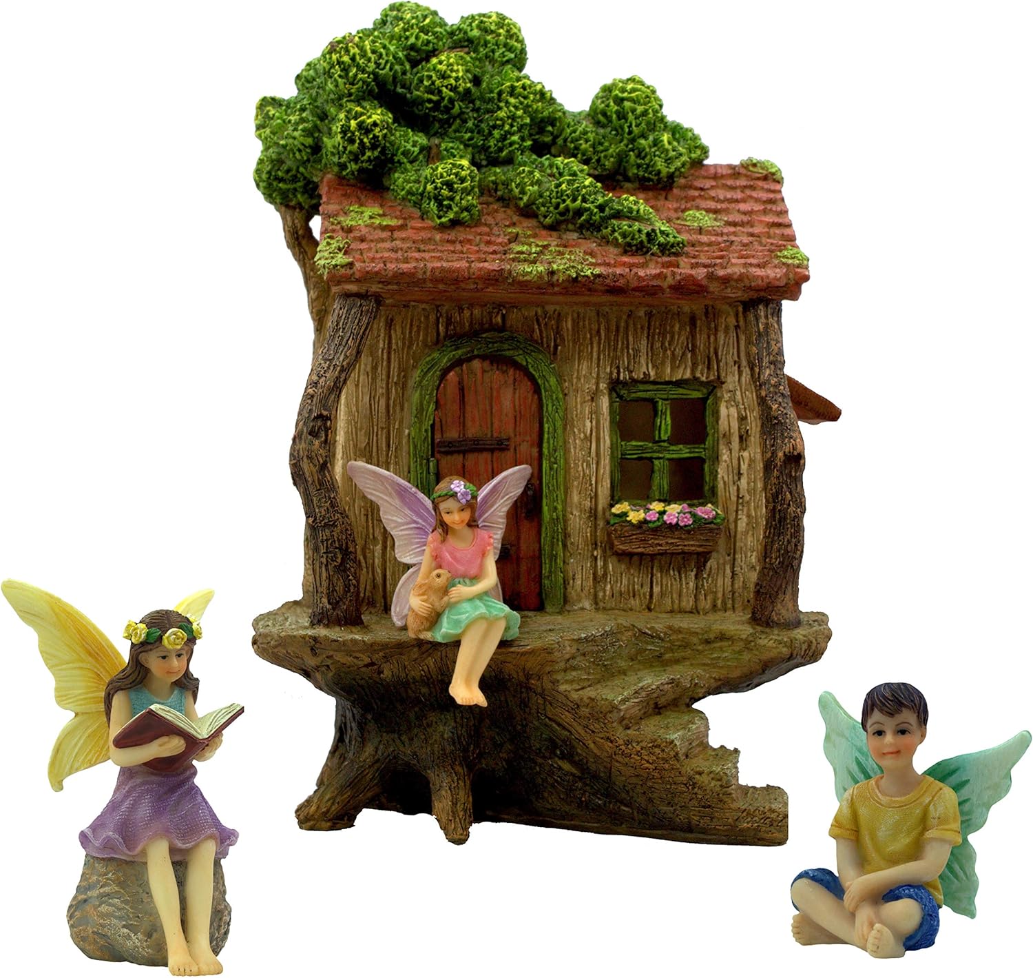 Pretmanns Fairy Garden House Kit con Accessori