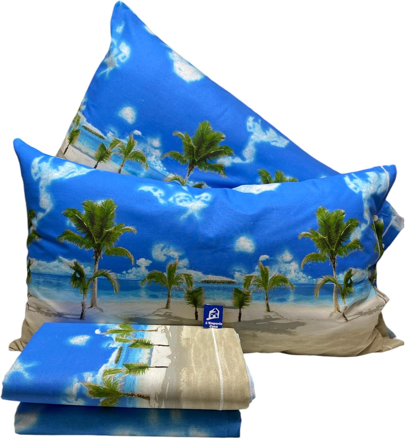 L'emporio Casa Set Lenzuola Matrimoniale 100% Cotone