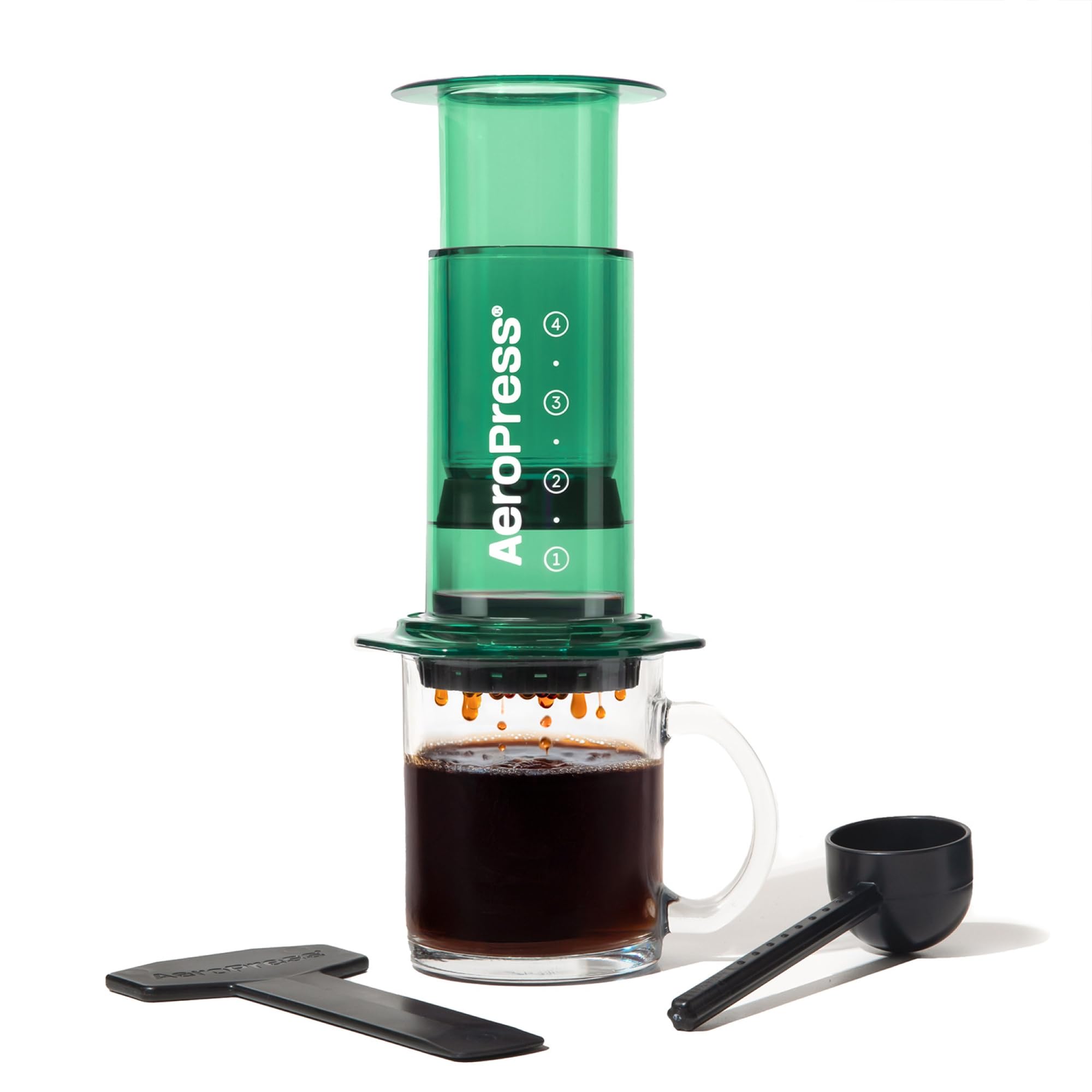 Aeropress Clear Green Coffee Press - French Press