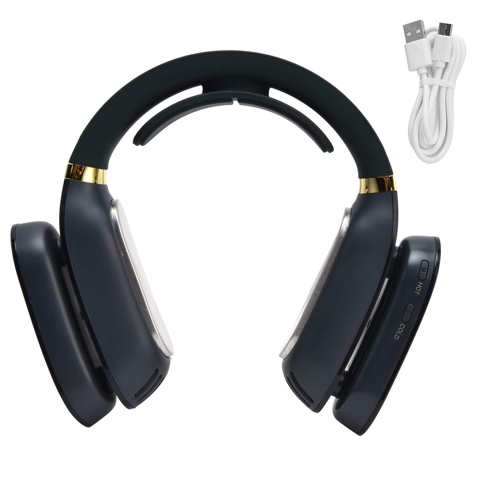 Ventilatore da Collo Personale Ricaricabile USB 3 Velocità