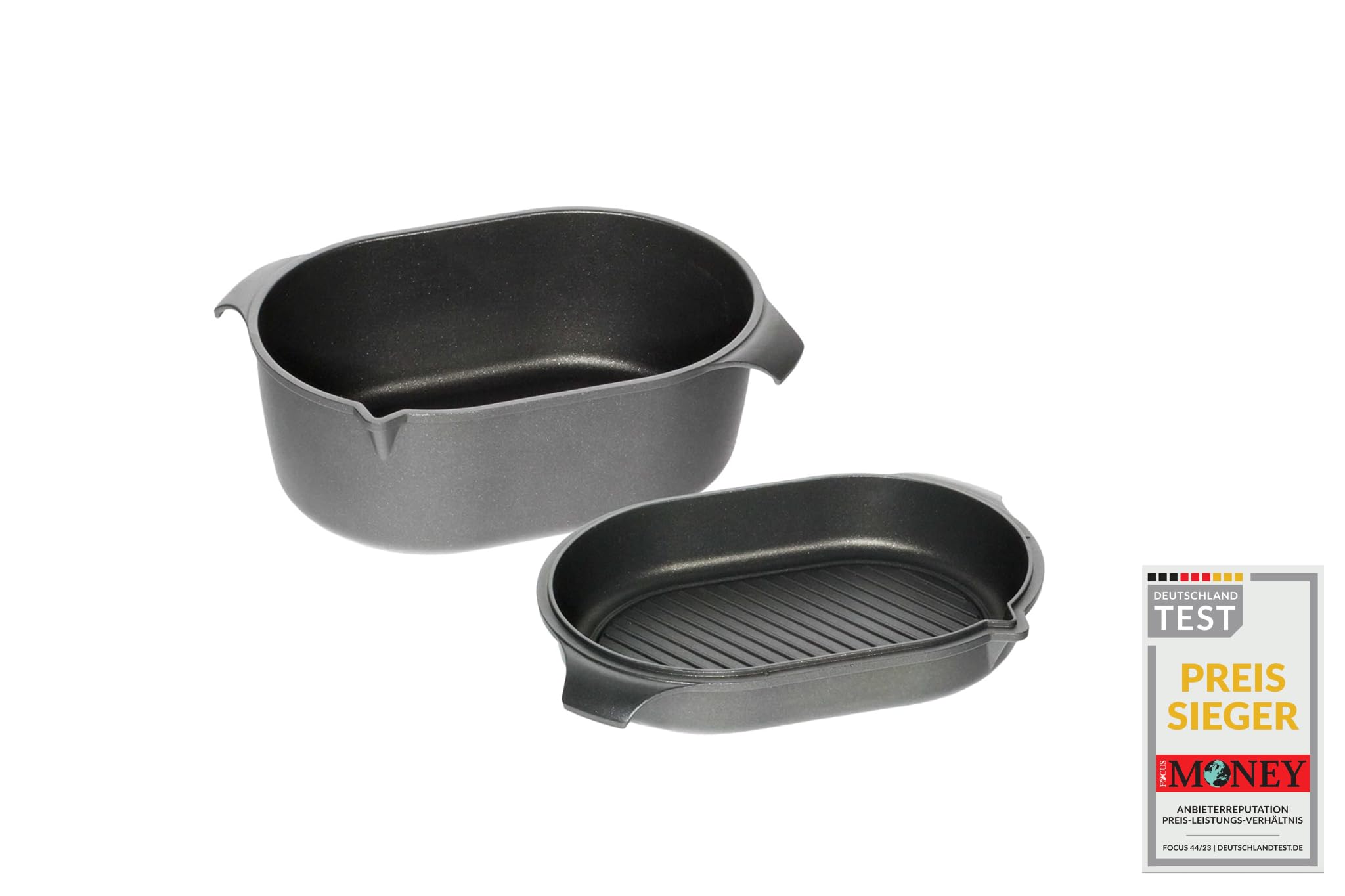 Amt Gastroguss Klaus Grillt German Oven Set 32x22cm