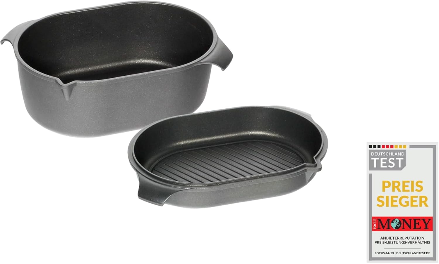 Amt Gastroguss Klaus Grillt German Oven Set 32x22cm - immagine 1