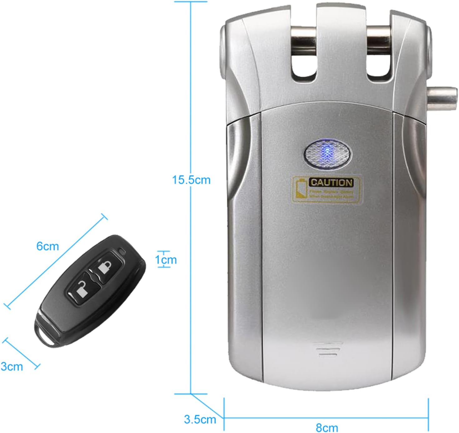 Splenssy WF-018 - Blocco Sicurezza Invisibile Keyless - immagine 4