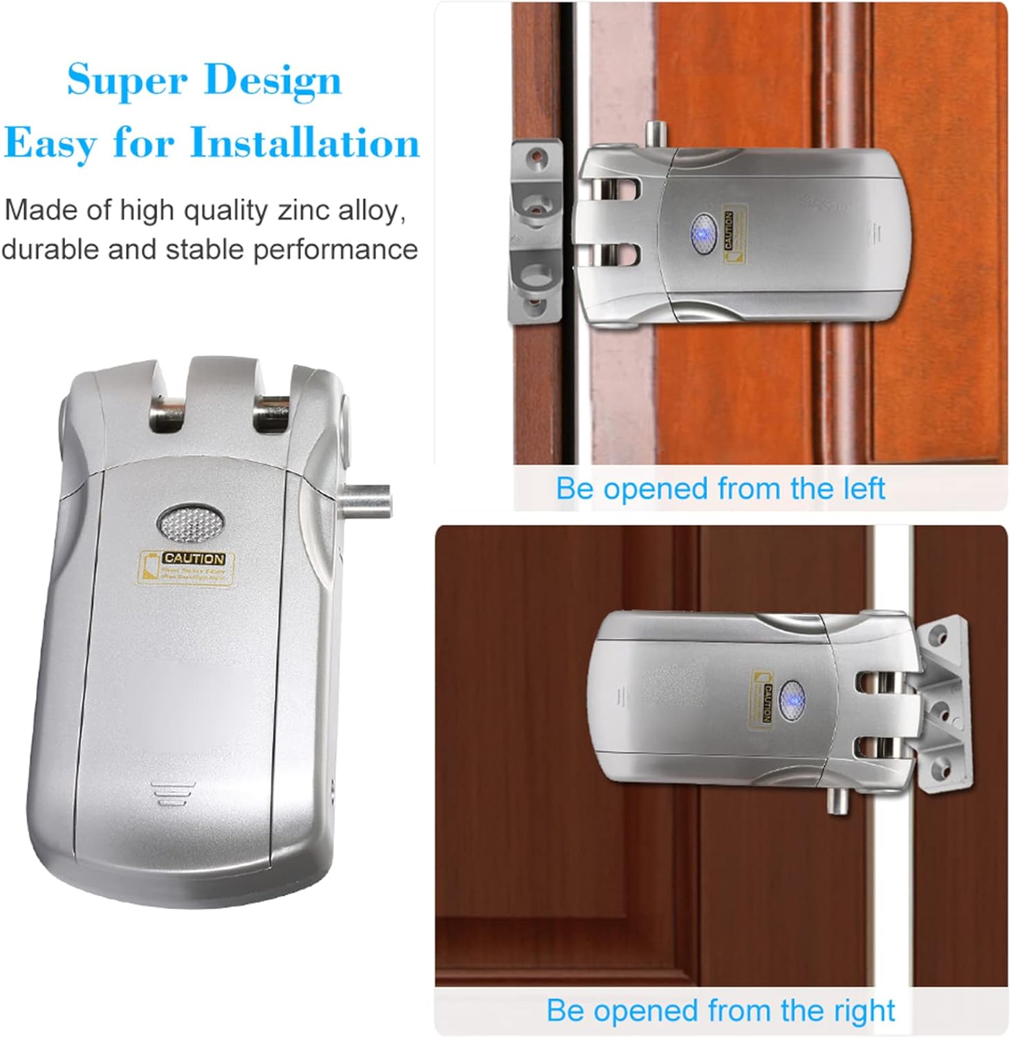 Splenssy WF-018 - Blocco Sicurezza Invisibile Keyless - immagine 6