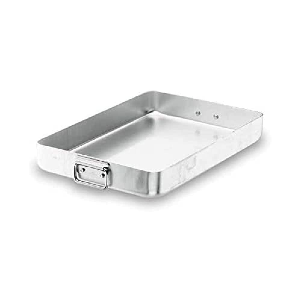 Lacor, Teglia da forno con manici ripiegabili, 65 cm