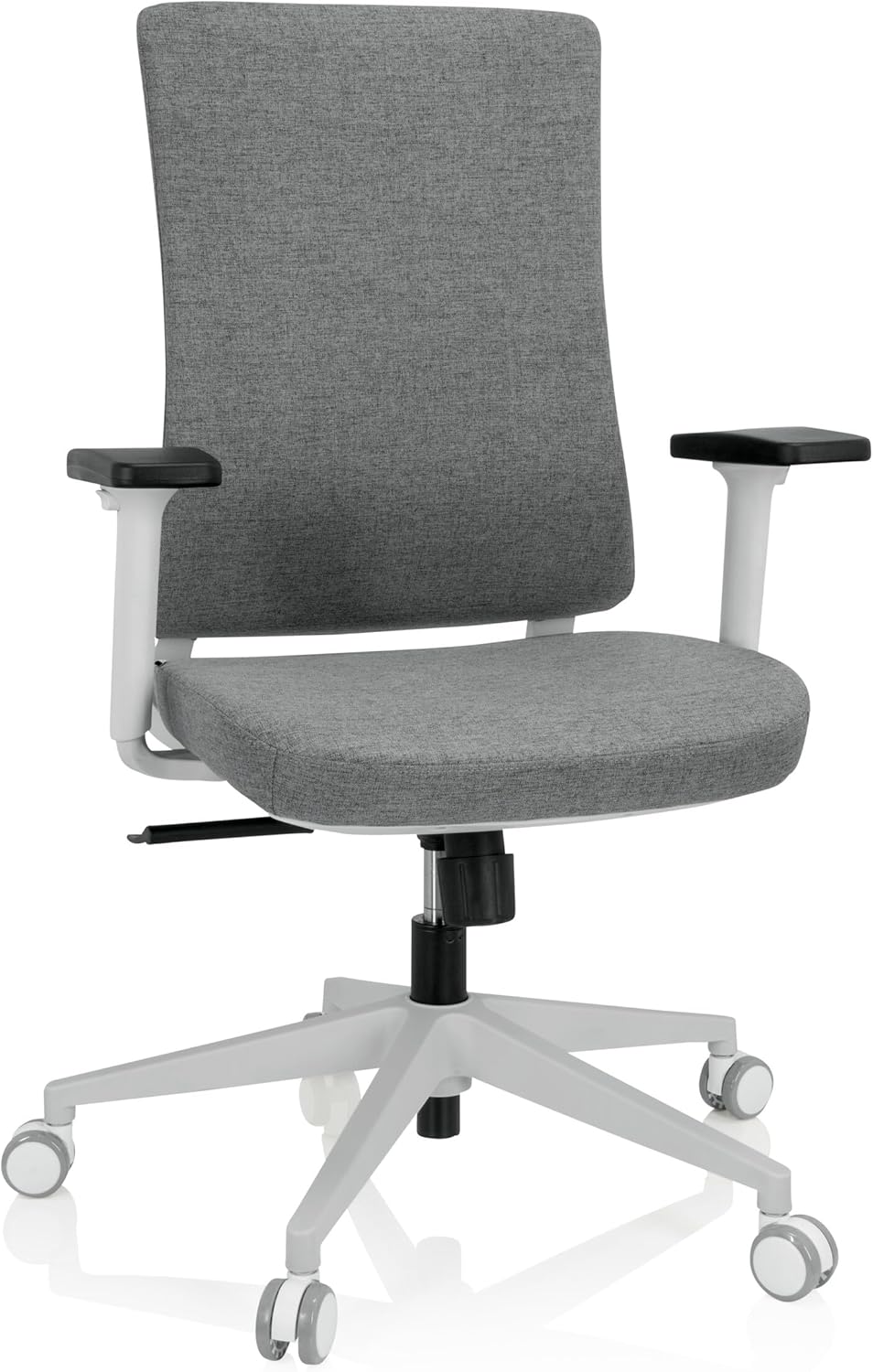 Hjh Office 810034 Sedia da Ufficio Ergonomica, Grigio
