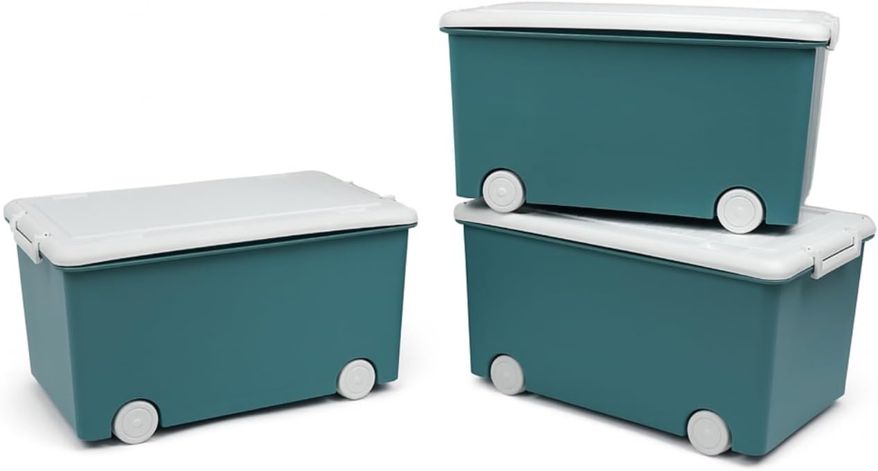 Thermobaby PLAYBOX - Set 3 Scatole Portaoggetti 26L - immagine 1