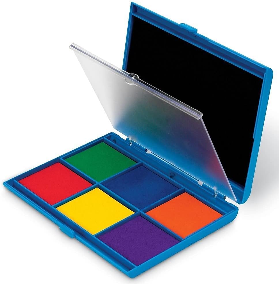 Learning Resources Tavoletta jumbo per timbrare in 7 colori - immagine 1