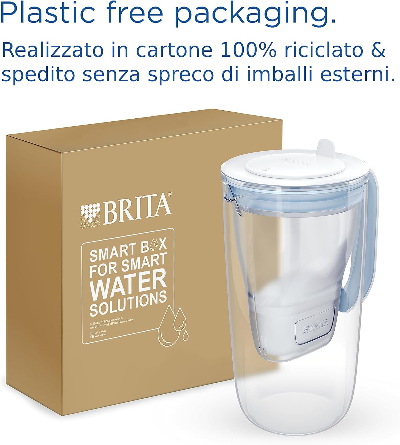 Brita Caraffa Filtrante Acqua Vetro 2.5L - immagine 7