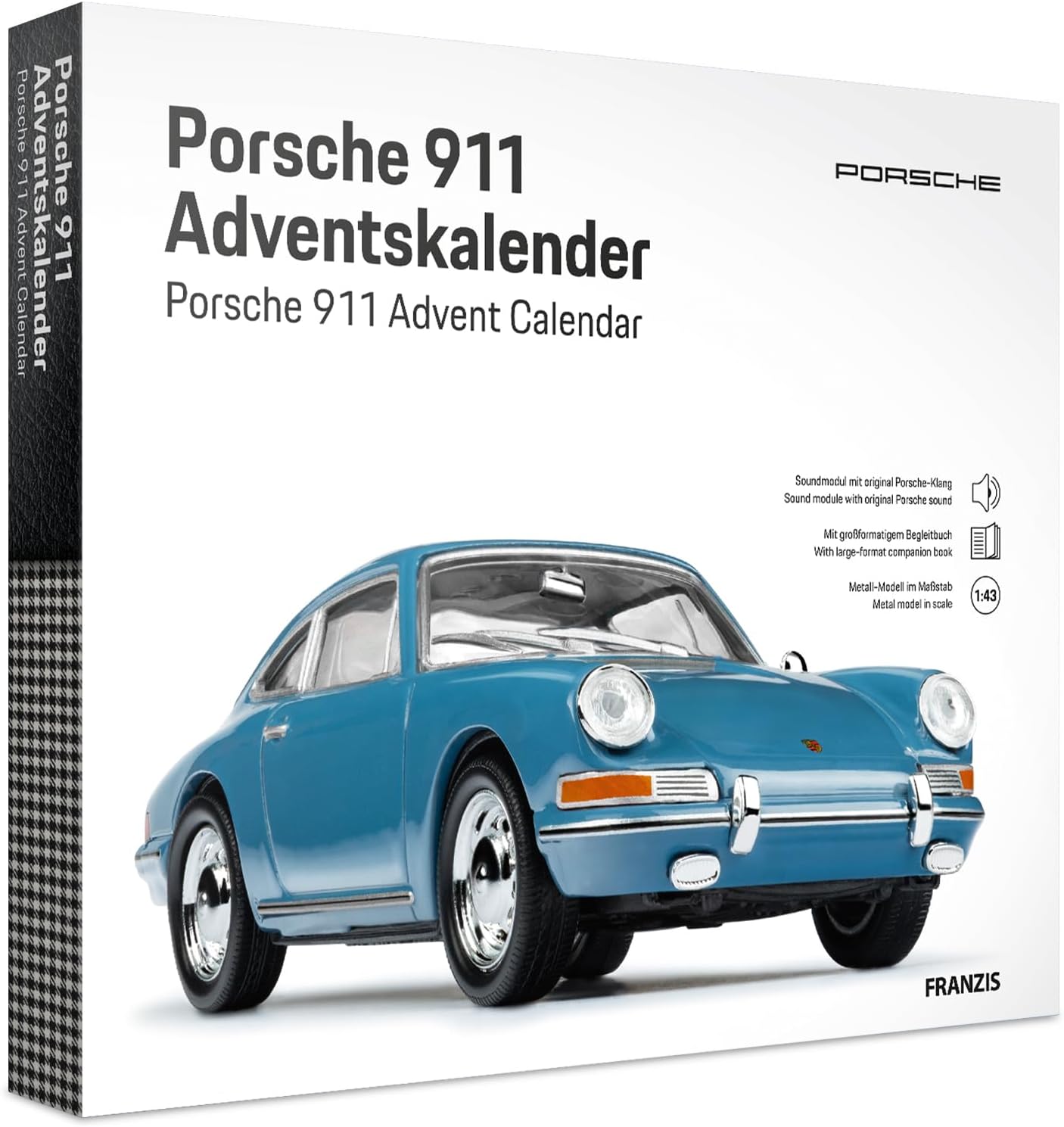 FRANZIS 67664 - Porsche 911 Emaileblau Adventskalender - immagine 1