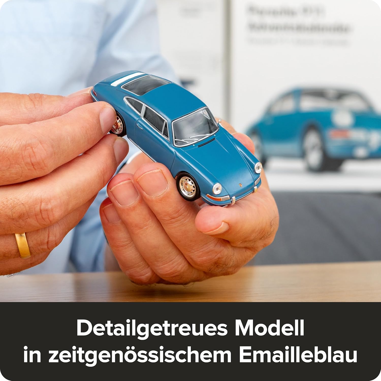 FRANZIS 67664 - Porsche 911 Emaileblau Adventskalender - immagine 6