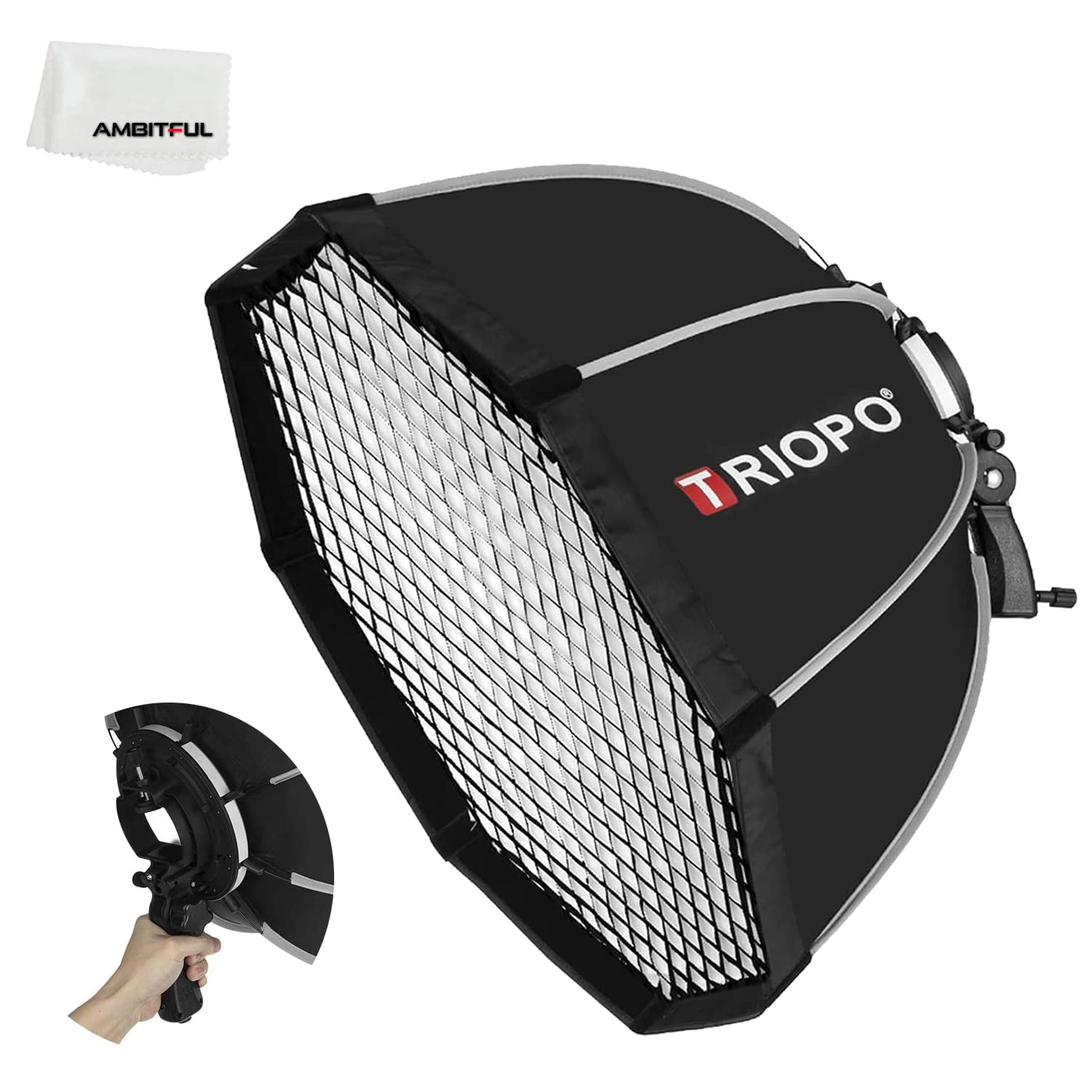 Triopo Speedlite Flash Octagon Softbox 120 cm