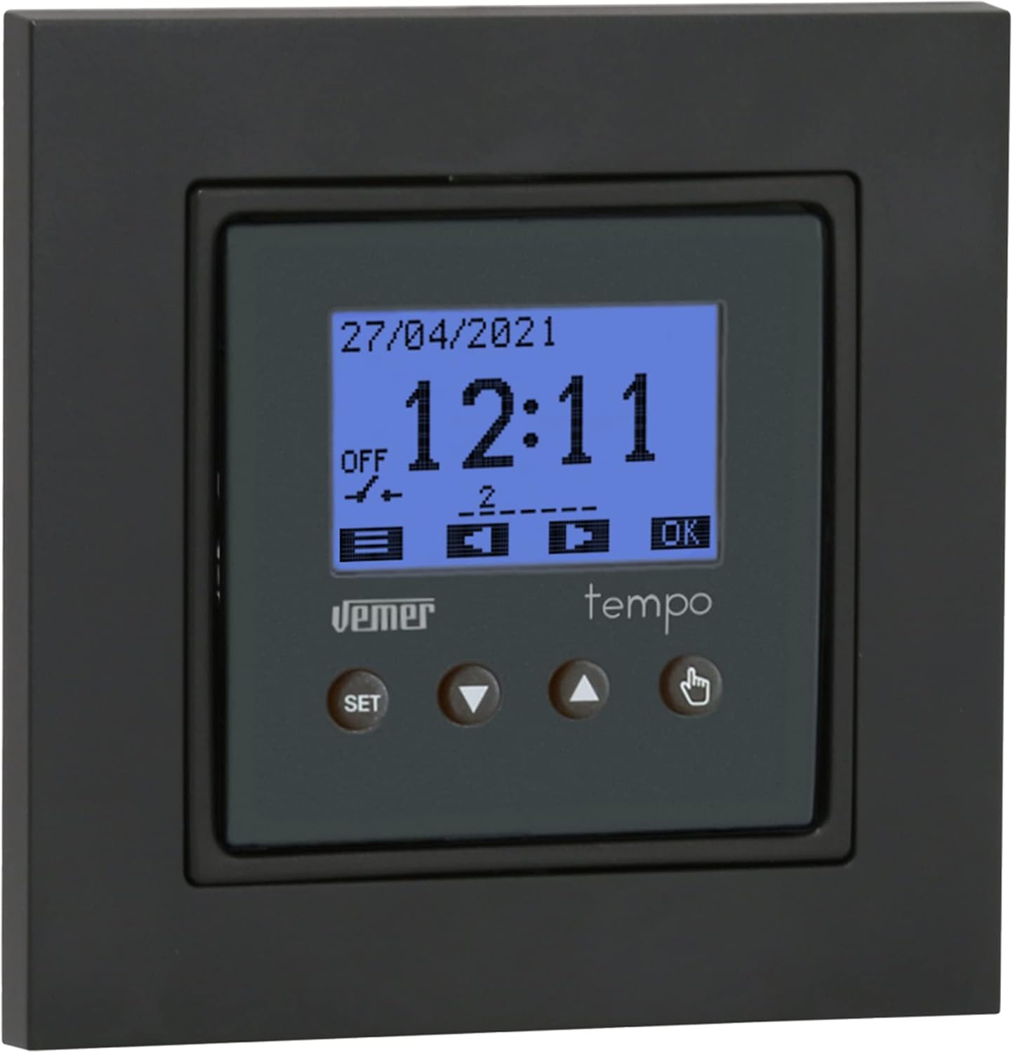 Vemer VE787501 TEMPO-INT - Interruttore Digitale - immagine 1