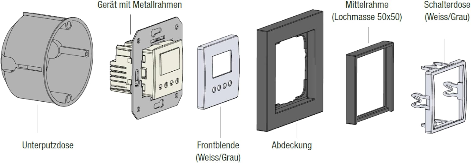 Vemer VE787501 TEMPO-INT - Interruttore Digitale - immagine 2