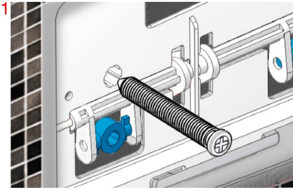 Pucci Placca di Comando Eco Ellisse Cromo Satinato 80130559 - immagine 3
