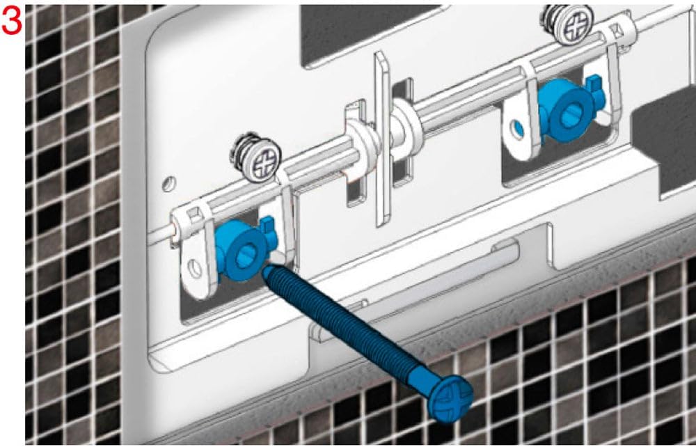 Pucci Placca di Comando Eco Ellisse Cromo Satinato 80130559 - immagine 5