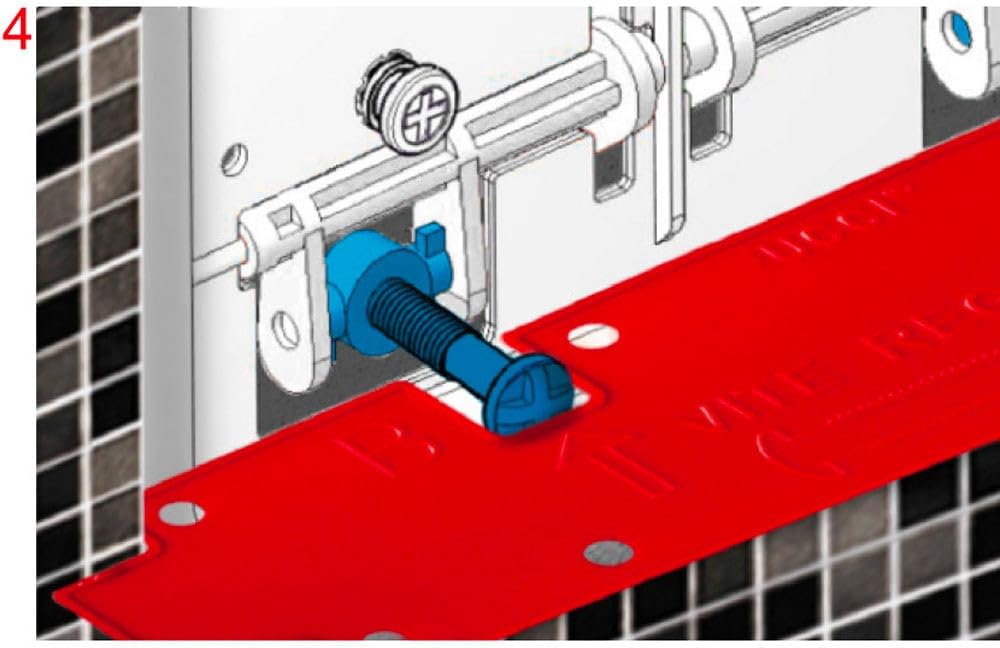 Pucci Placca di Comando Eco Ellisse Cromo Satinato 80130559 - immagine 6