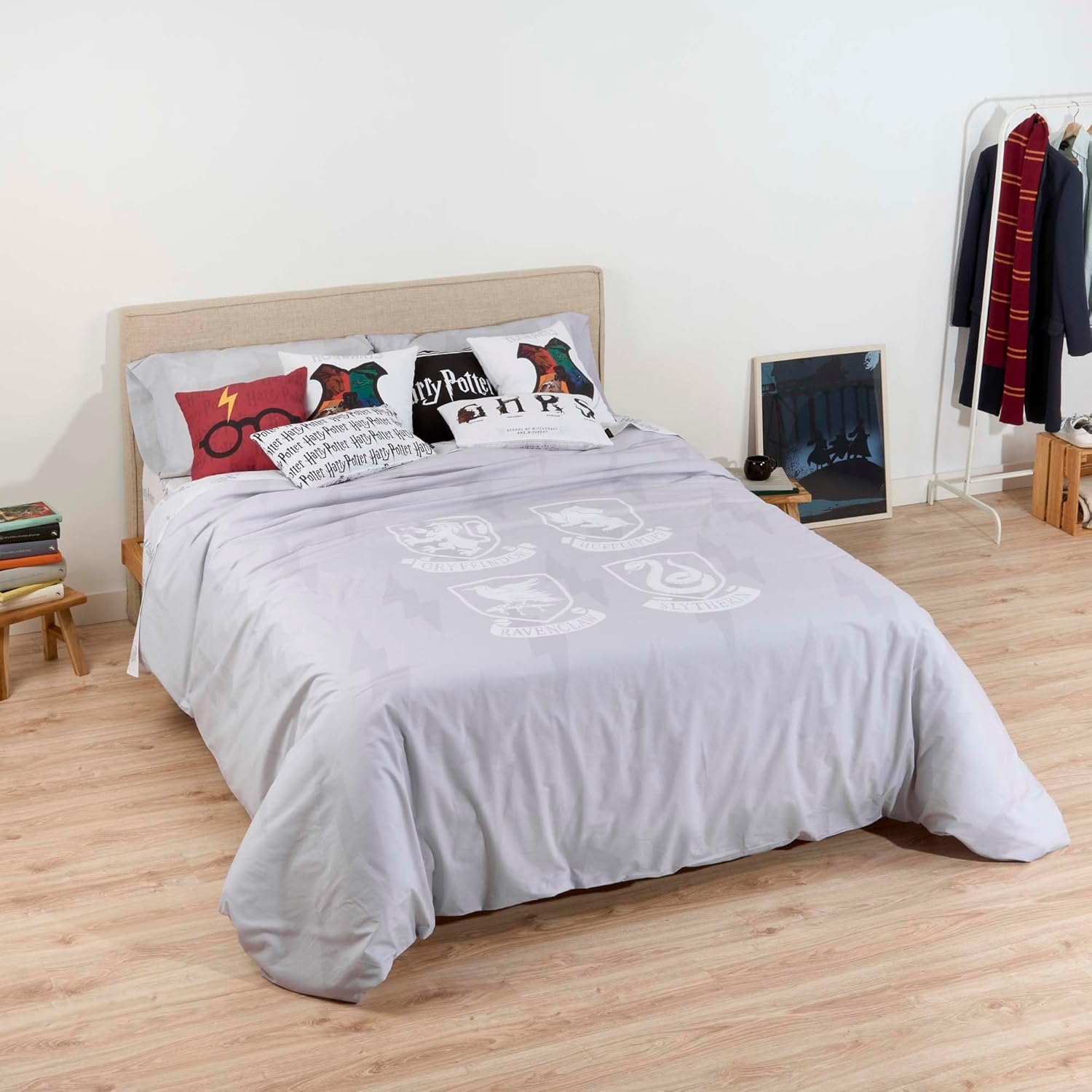 BELUM Copripiumino Hogwarts Shields 100% Cotone - immagine 3