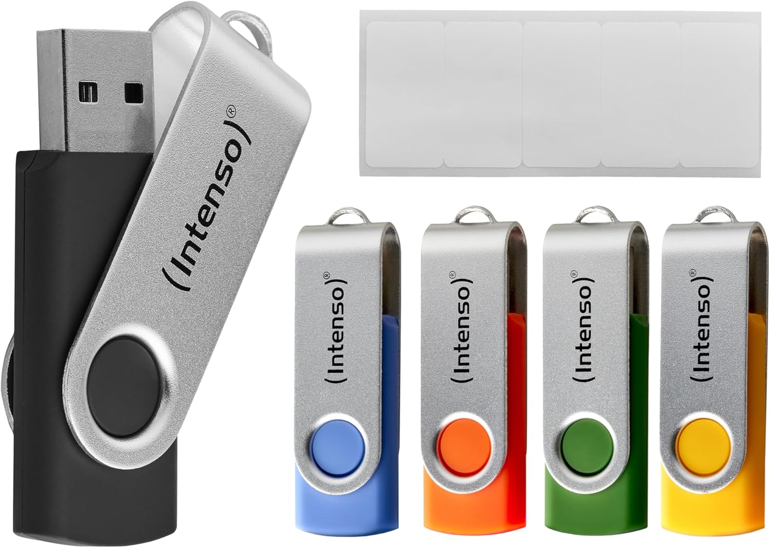 Intenso Basic Line 5X Chiavette USB 2.0 64GB - immagine 2