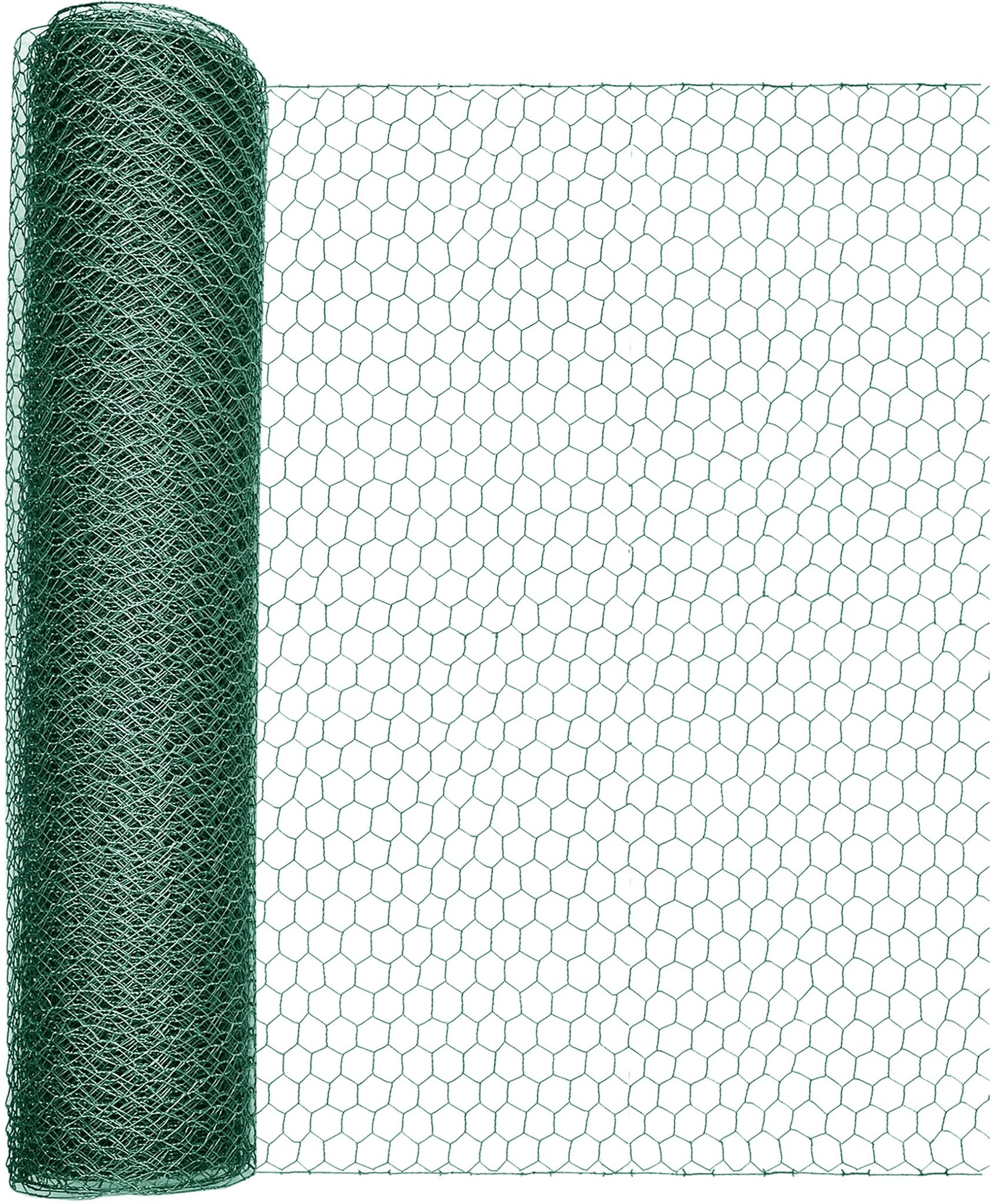 Windhager Rete Esagonale Rivestita in Plastica