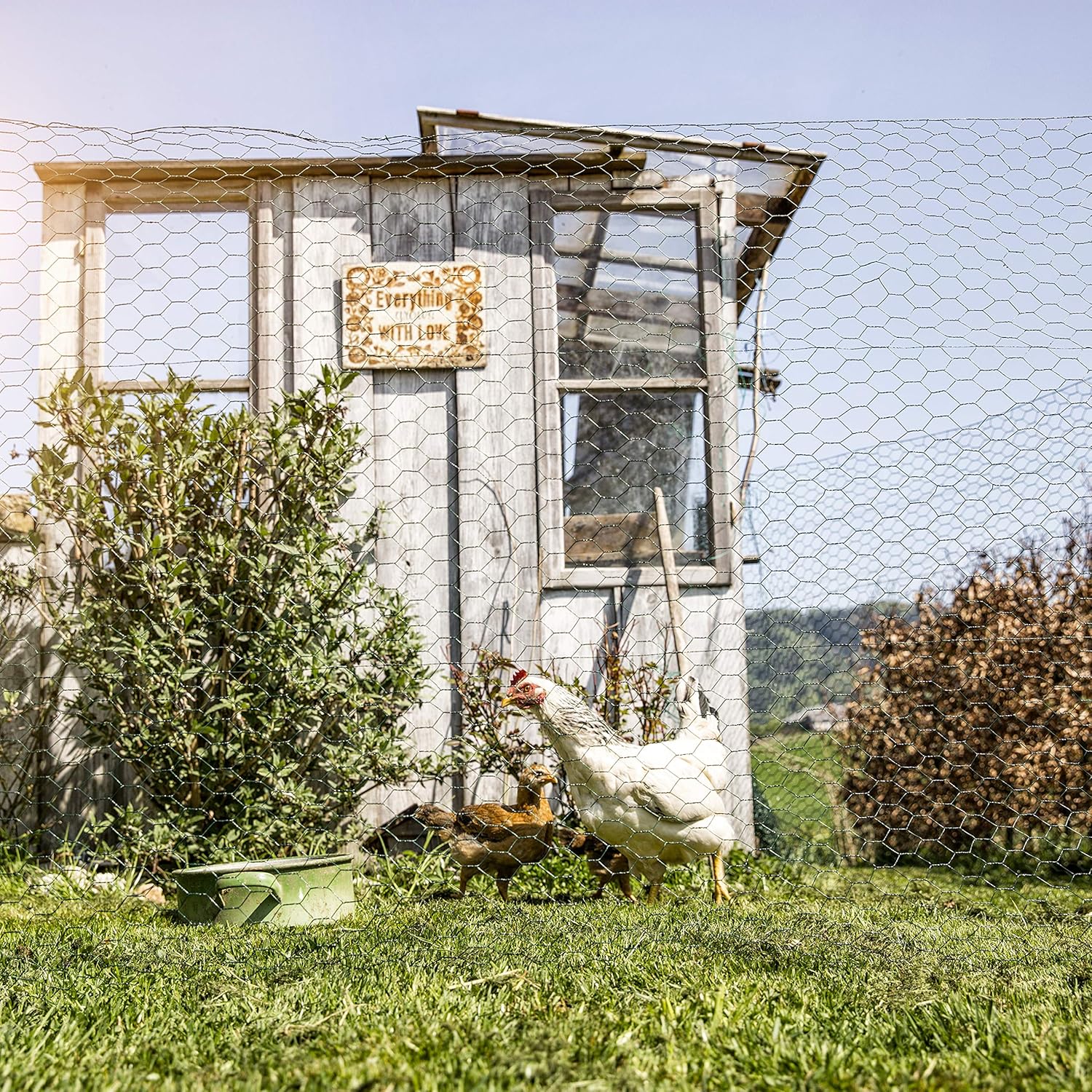 Windhager Rete Esagonale Rivestita in Plastica - immagine 3