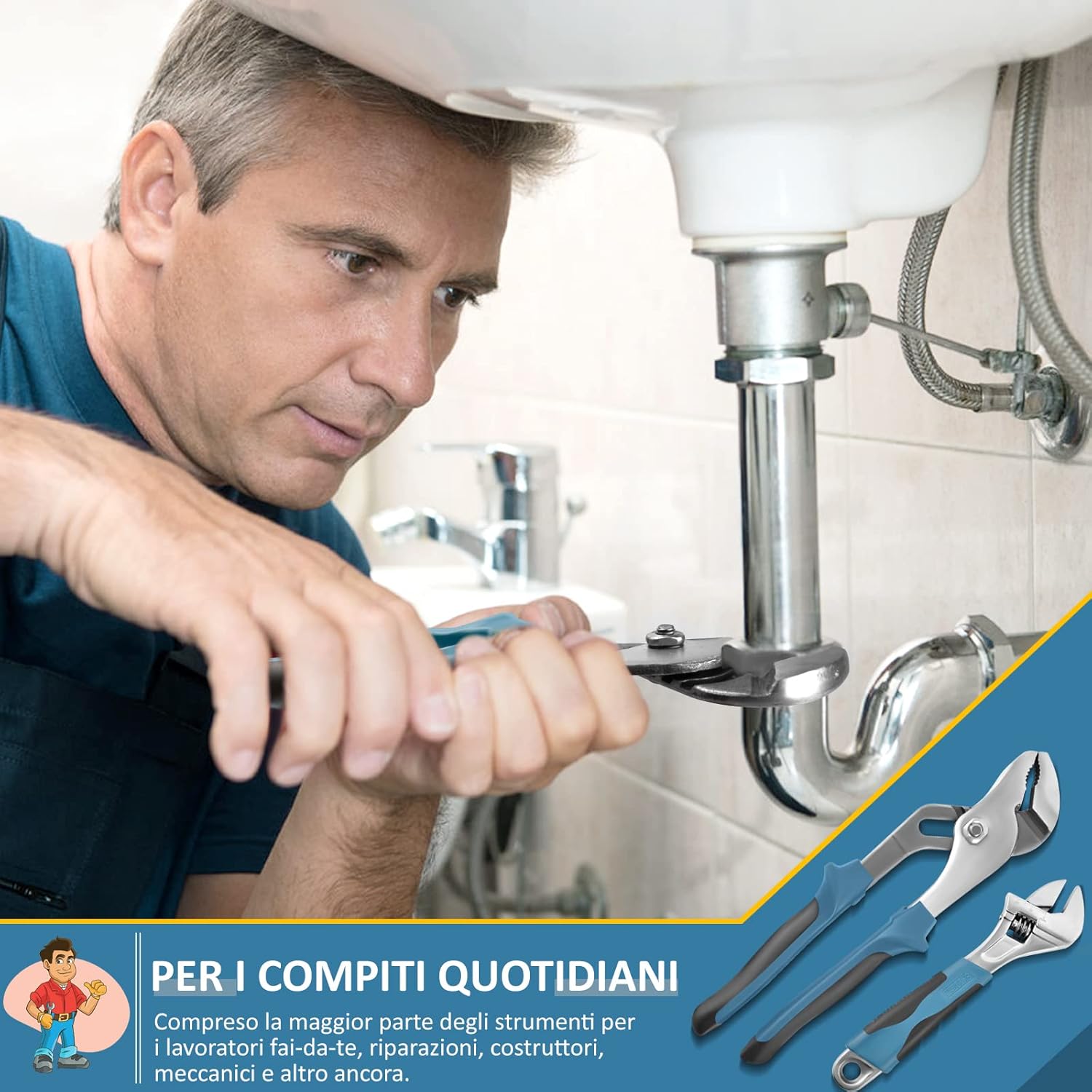 Cassetta Attrezzi Completa 148-PCS Sundpey - immagine 7