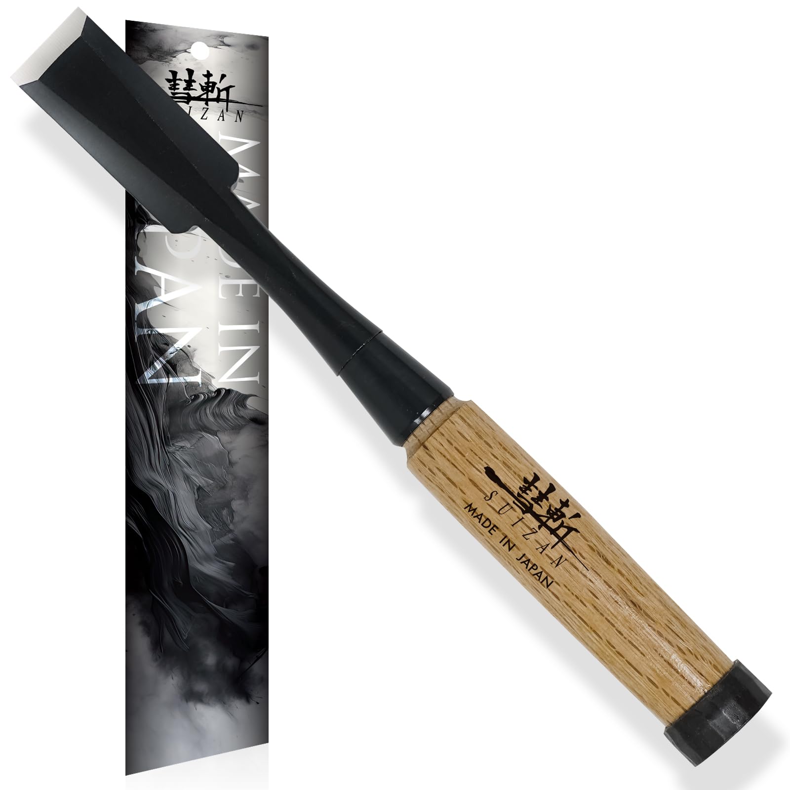 SUIZAN Scalpello da Legno Giapponese 24 mm – Oire Nomi Professionale