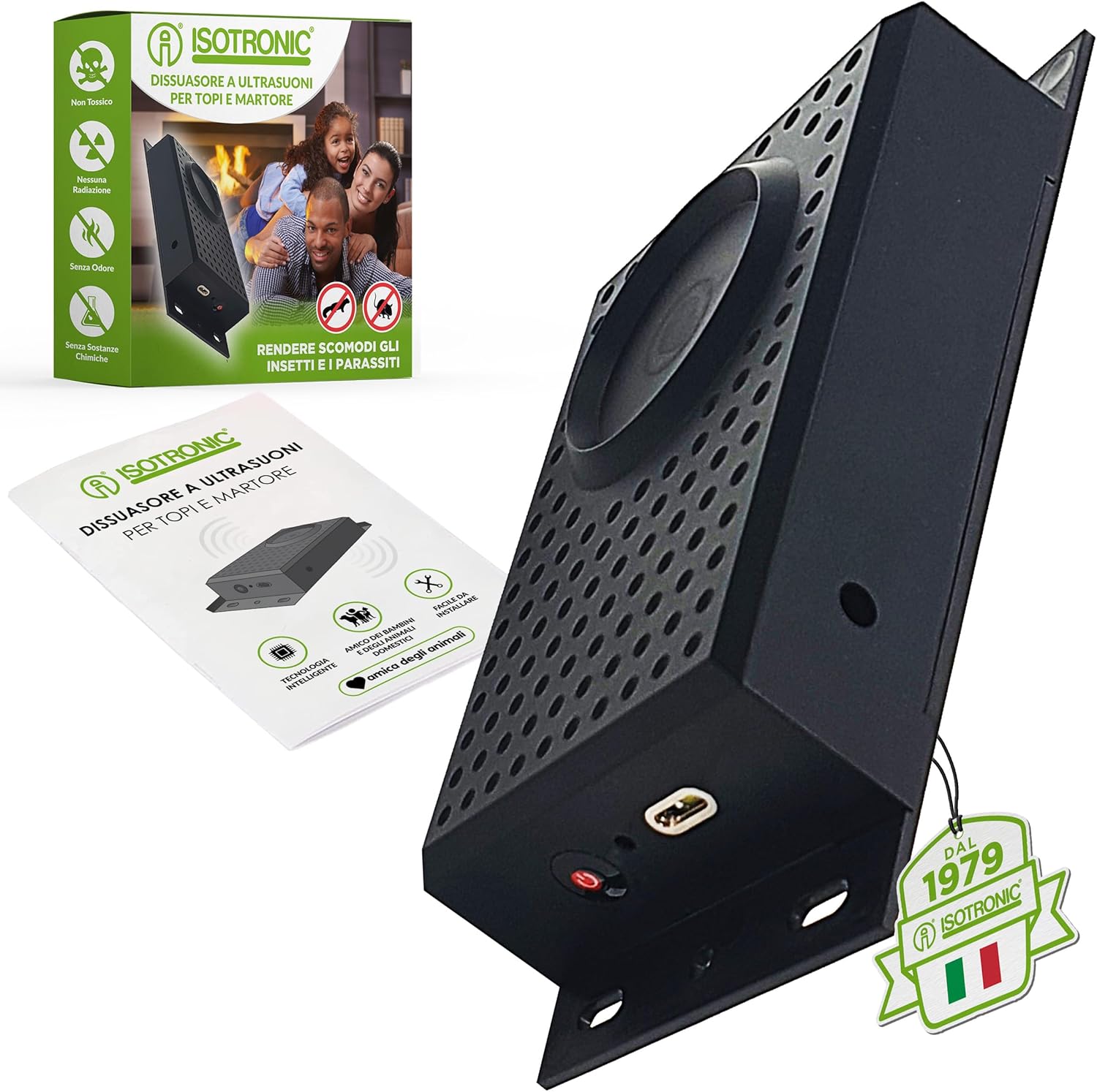 Isotronic Repellente per Martora con Luce Flash LED - immagine 1