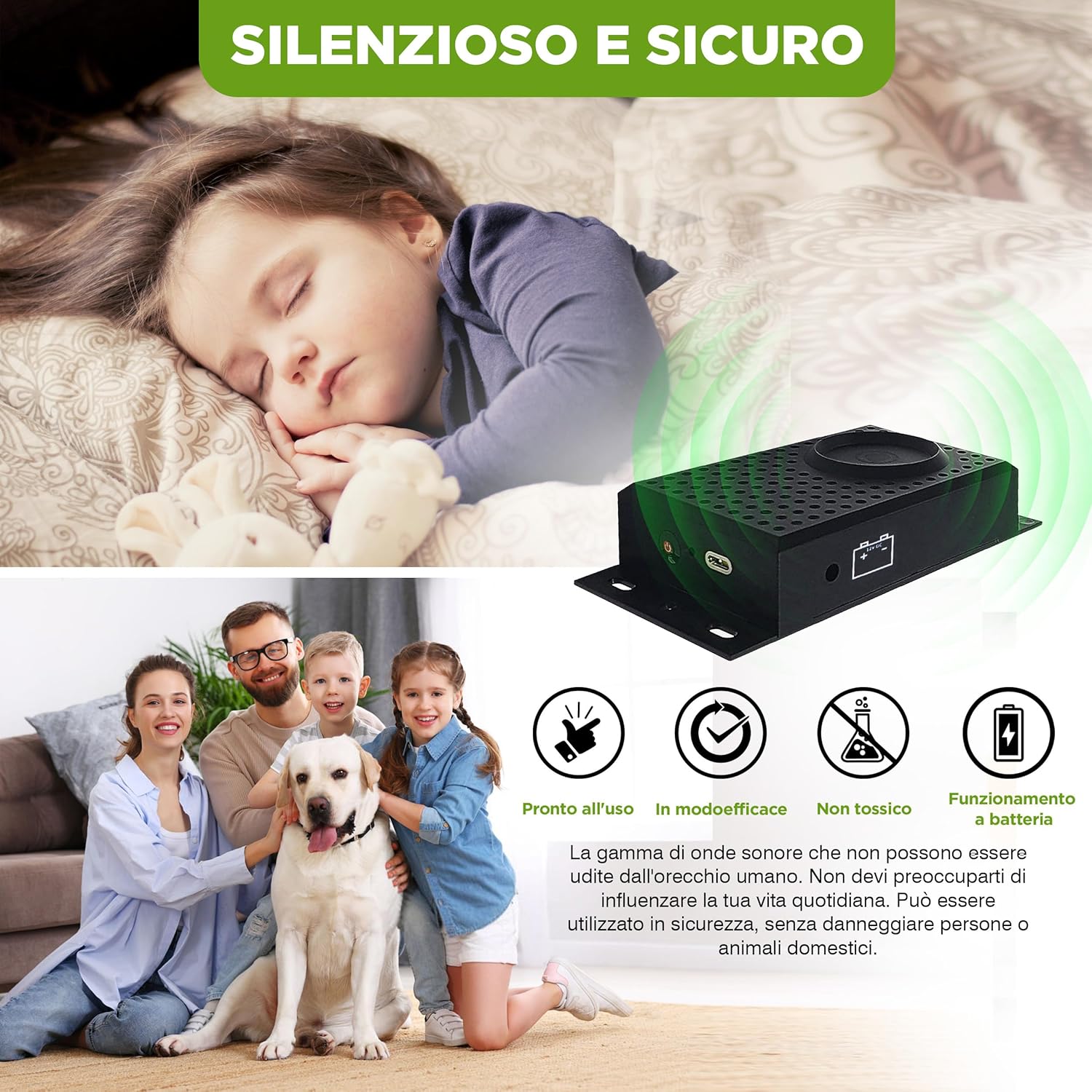 Isotronic Repellente per Martora con Luce Flash LED - immagine 5