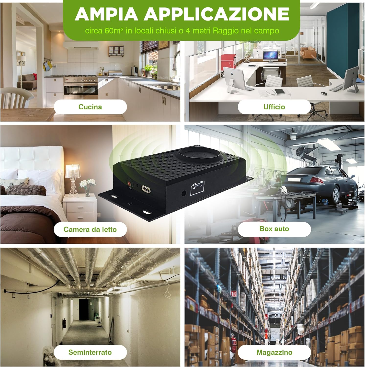 Isotronic Repellente per Martora con Luce Flash LED - immagine 6