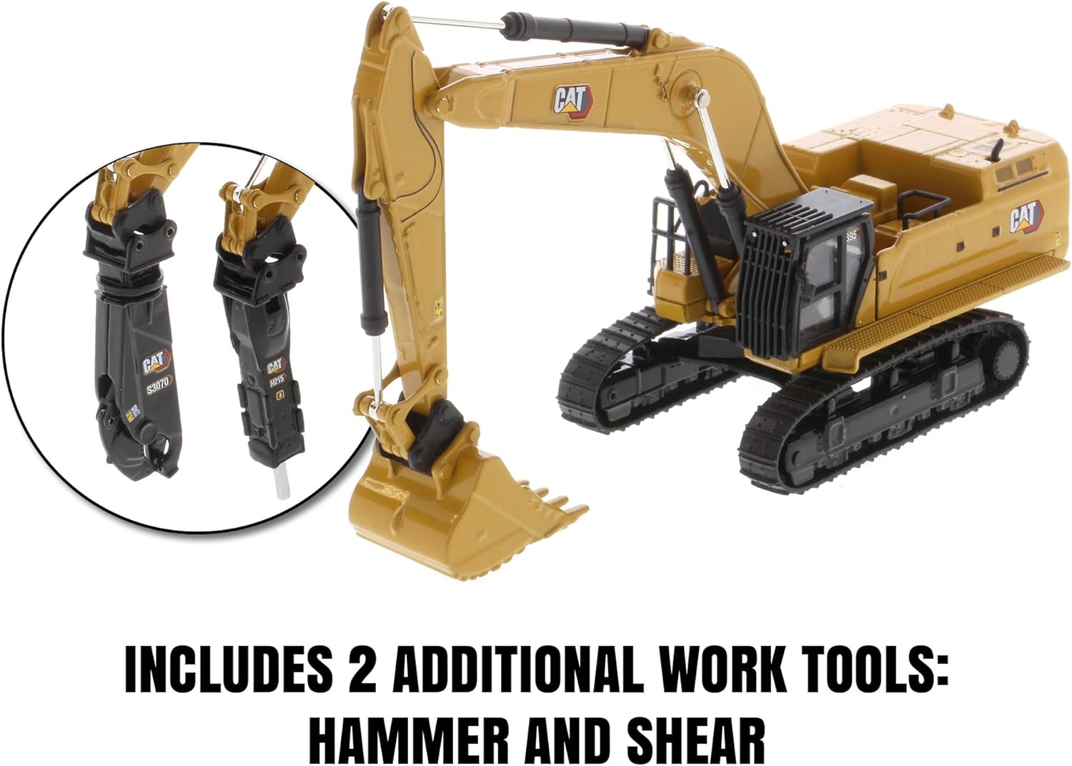 Diecast Masters Escavatore Caterpillar Cat 395 GP 1:87 - immagine 5