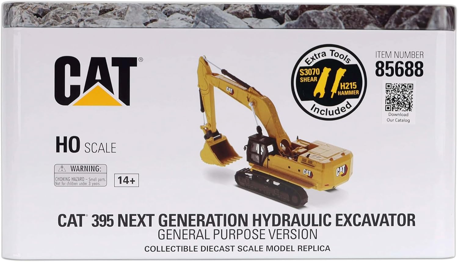 Diecast Masters Escavatore Caterpillar Cat 395 GP 1:87 - immagine 8