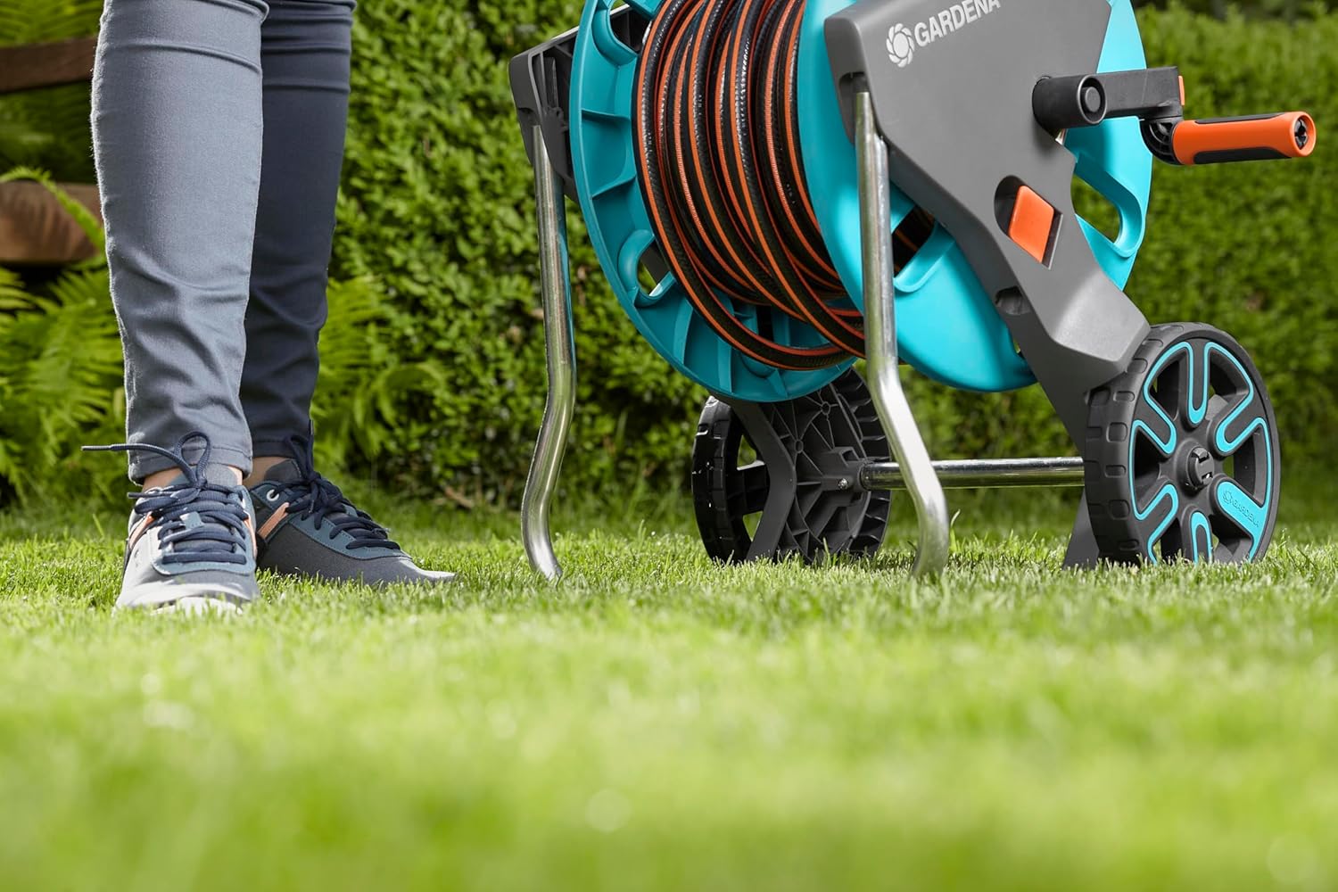 Gardena set CleverRoll M Easy - Carrello Avvolgitubo - immagine 8