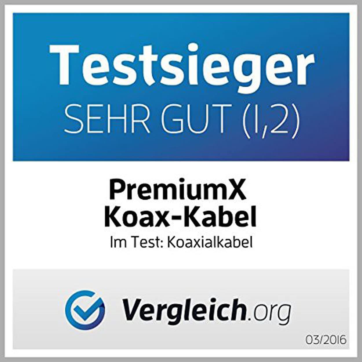 Premium X BASIC Cavo Coassiale 50m 135dB - immagine 8