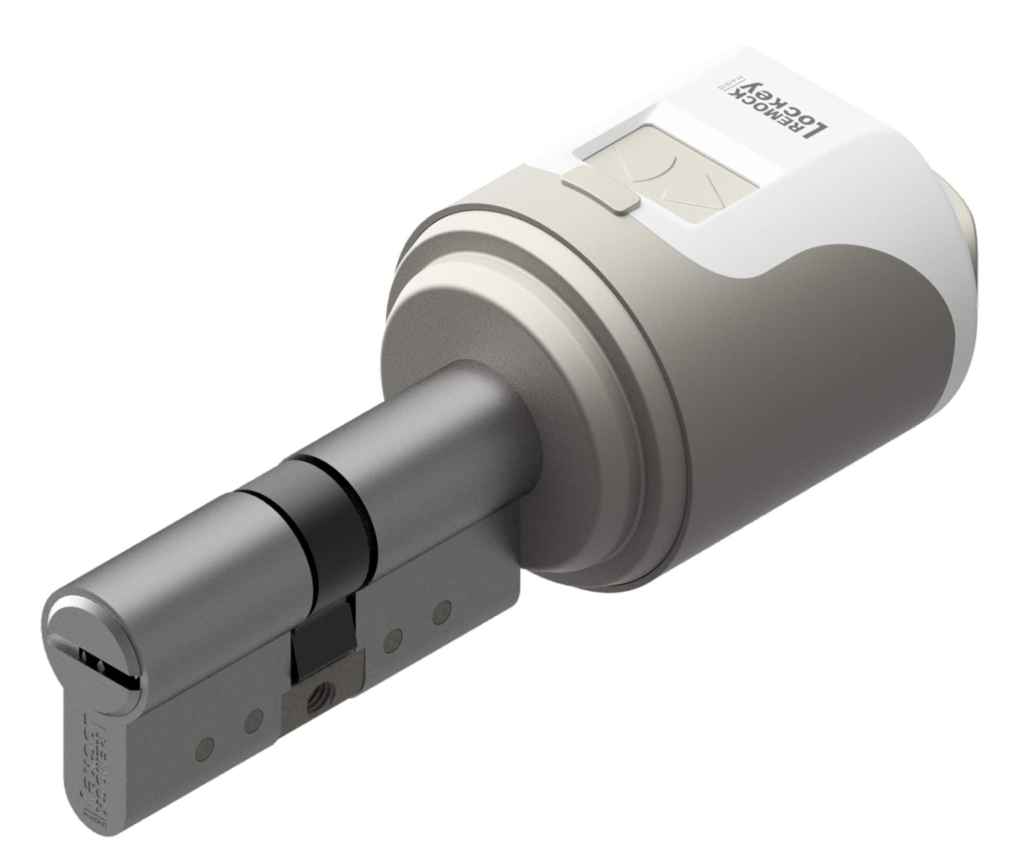 CILINDRO MOTORIZZATO REMOCK LOCKEY MAGIC (30x30, NICKEL)