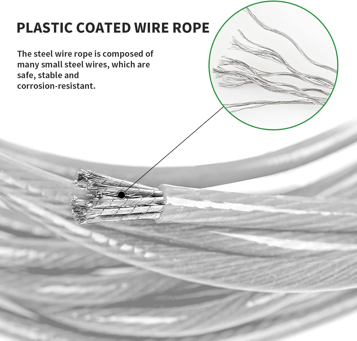 Filo per Bucato Esterni 30m con Anima in Acciaio - immagine 4