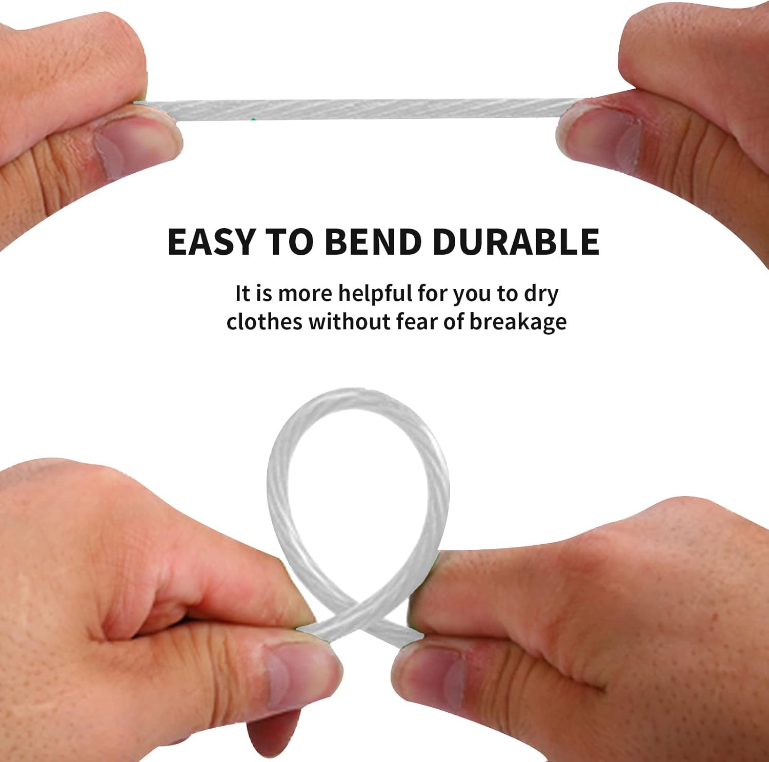 Filo per Bucato Esterni 30m con Anima in Acciaio - immagine 5