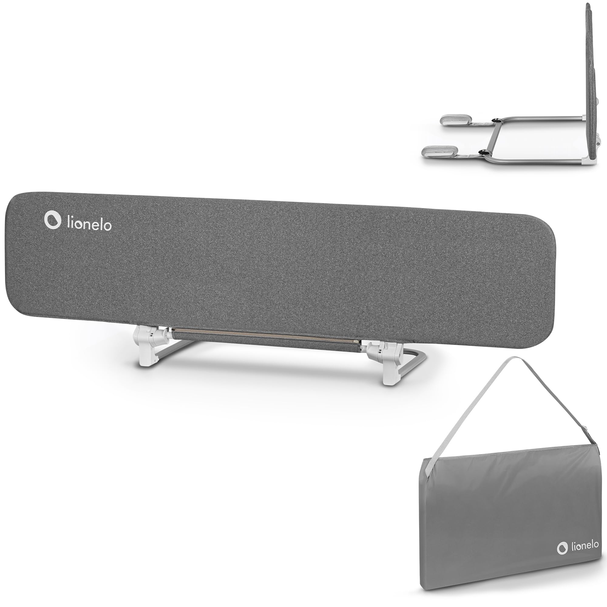 Lionelo Lora Sponda Letto Portatile Pieghevole 150cm