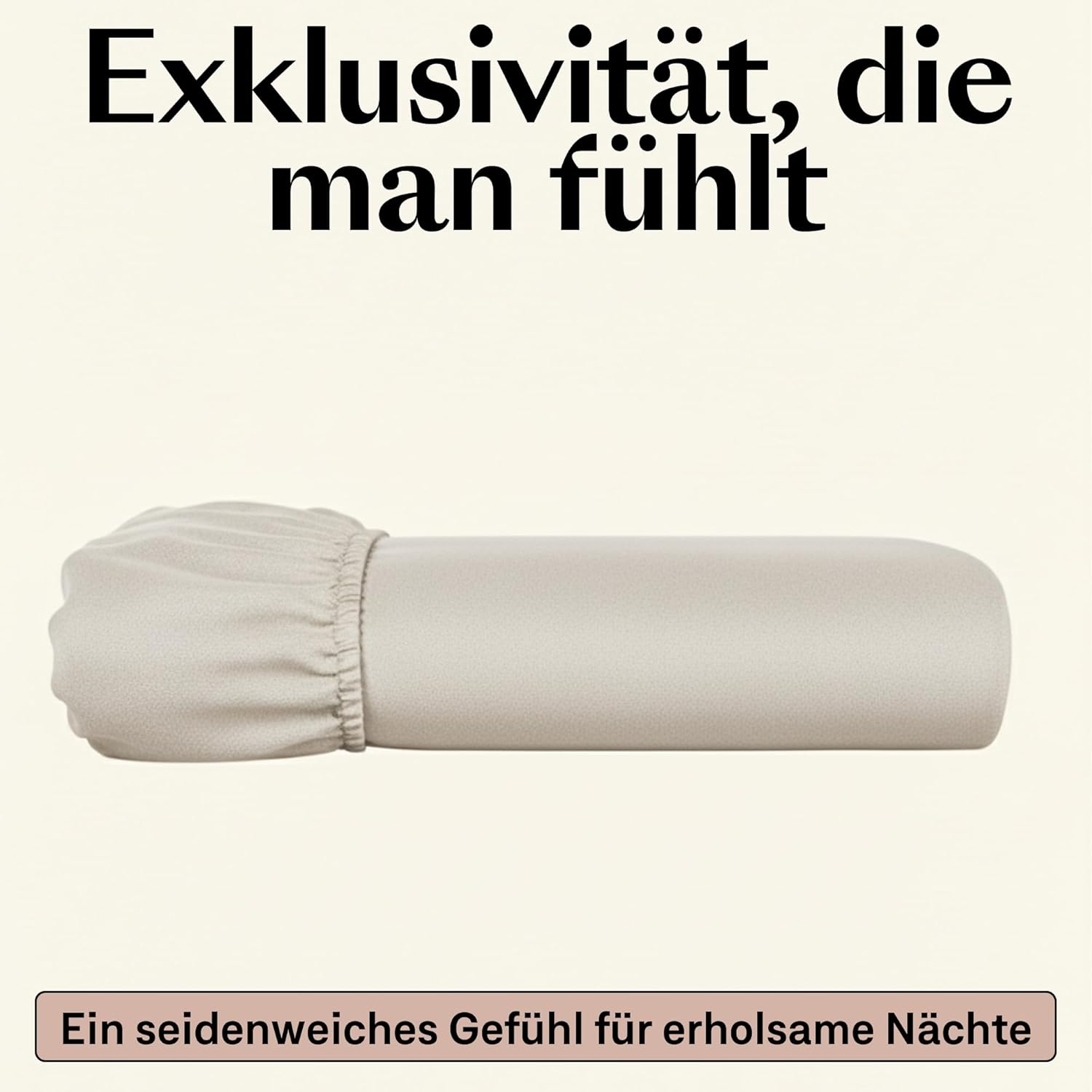 Lenzuolo con Angoli in Flanella 160x200cm, Beige - immagine 5